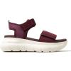 Dearfoams Women’s Platform Lightweight Adjustable Odell Wedge Sandal(Fig)