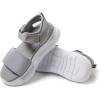 Dearfoams Women’s Platform Lightweight Adjustable Odell Wedge Sandal(Sleet)