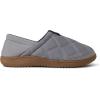 Dearfoams Women’s River Closed Back Memory Foam Energy Return Slipper(Medium Grey)