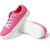 Dearfoams Womens Shoes – Mabel Lightweight Comfortable Easy Slip on Sneaker with Arch Support(Azalea Pink)