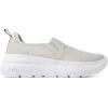 Dearfoams Women’s Slip On Lightweight Casual Energy Return Crimson Sneaker(Bone)
