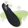 Dearfoams Women’s Wilmington Energy Return Comfort Indoor/Outdoor Memory Foam Moccasin Slipper with Tie(Black Suede)
