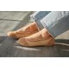 Dearfoams Womens Womens Fashion Casual Comfortable Slip on Misty Ballet Flats(Nude)