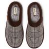 Dearfoams mens Breathable Memory Foam Asher Clog House Shoe(Coffee)