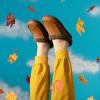 Dearfoams mens Breathable Memory Foam Slip on Marshall Indoor House Shoe Moccasin Slipper(Coffee)