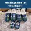 Dearfoams mens Gifts for Dad Funny Fathers Day Papa Bear Slipper(Green Plaid)