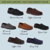 Dearfoams mens Keaton Memory Foam Indoor Outdoor Moccasin With Wide Widths Slipper(Black Microsuede)