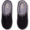 Dearfoams mens Warner Indoor/Outdoor Memory Foam Comfort Clog(Black)