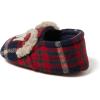 Dearfoams unisex-baby Gifts for Kids Matching Christmas Holiday Lil Bear and Baby Bear(Baby Bear Peacoat)