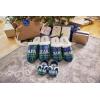 Dearfoams unisex-child Gifts for Kids Matching Christmas Holiday Lil Bear and Baby Bear(Green Plaid Lil Bear)