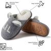 Dearfoams unisex-child Gifts for Kids Matching Christmas Holiday Lil Bear and Baby Bear(Light Grey Lil Bear)