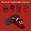 Dearfoams unisex-child Gifts for Kids Matching Christmas Holiday Lil Bear and Baby Bear(Lil Bear Buffalo Plaid)