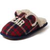 Dearfoams unisex-child Gifts for Kids Matching Christmas Holiday Lil Bear and Baby Bear(Lil Bear Peacoat)