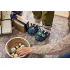 Dearfoams unisex-child Gifts for Kids Matching Christmas Holiday Lil Bear and Baby Bear(Lil Bear Peacoat)