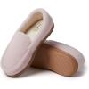 Dearfoams unisex-child Gifts for Kids Memory Foam Cozy Amari Moccasin(Pink)