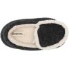 Dearfoams unisex-child Hunter Boys Multi-fab Bootie W Pile T(Black Solid)