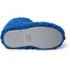 Dearfoams unisex-child Tate Washable Fuzzy Bootie(Olympic Blue)