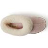 Dearfoams womens Chloe Soft Knit Clog(Pale Mauve)