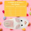 Dearfoams womens Furry Heart Valentine’s Day(Bunny)