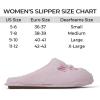Dearfoams womens Gifts for Mom Fluffy Cute Scuff(Pink)