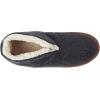 Dearfoams womens Heritage Warm Up Bootie(Black)