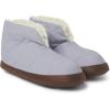 Dearfoams womens Heritage Warm Up Bootie(Sleet)