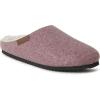 Dearfoams womens Microwool Molded Footbed ClogSlipper(Aubergine)