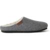 Dearfoams womens Microwool Molded Footbed ClogSlipper(Grey Heather)