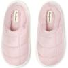 Dearfoams womens Quilted Cloud Puff Lightweight Cozy Shea Clog With Platform Cushioned Outsole(Powder Pink)