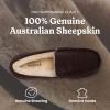 Fireside By Dearfoams Women’s Mel Shearling Moccasin(Coffee)