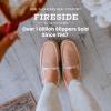 Fireside By Dearfoams Women’s Mel Shearling Moccasin(Dusty Pink)