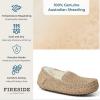 Fireside By Dearfoams Women’s Mel Shearling Moccasin(Leopard)