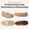 Fireside By Dearfoams Women’s Mel Shearling Moccasin(Sand)