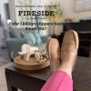 Fireside By Dearfoams Women’s Mel Shearling Moccasin(Sand)