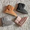 Fireside by Dearfoams Women’s Rosebery Shearling Lined Indoor/Outdoor Boot Mid Calf(Black)