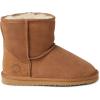 Fireside by Dearfoams Women’s Rosebery Shearling Lined Indoor/Outdoor Boot Mid Calf(Chestnut)