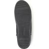 Fireside by Dearfoams mens Bathurst Men’s Slipper Genuine Shearling Micro Bootie Indoor Outdoor House Shoe(Black)