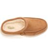 Fireside by Dearfoams mens Lithgow Genuine Shearling Clog(Chestnut)