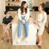 Fireside by Dearfoams unisex-child Parker Genuine Shearling Indoor and Outdoor Moccasin(Chestnut)