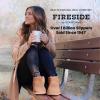 Fireside by Dearfoams womens Riverland Genuine Shearling Fur Lined Mini Ankle Boot With Platform Slipper(Chestnut)