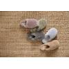 Fireside by Dearfoams womens Shelly Beach All Over Genuine Shearling Easy on/Off Scuff(Driftwood)