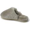 Fireside by Dearfoams womens Shelly Beach All Over Genuine Shearling Easy on/Off Scuff(Moss)