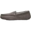 Dearfoams Dluxe Nelson Genuine Shearling Moccasin Slippers Gray (us_footwear_size_system, adult, men, numeric, medium, numeric_10)