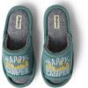 Dearfoams Matching Family Indoor/Outdoor Summer Camping Slide Slipper(Green)