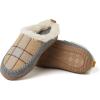 Dearfoams Women’s Alpine Bern Clog Slipper(Neutral Combo)
