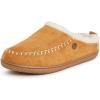 Dearfoams Women’s Alpine Bern Clog Slipper(Whiskey)