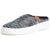 Dearfoams Womens Original Comfort Annie Clog Sneaker(Black Heather)