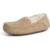 Fireside By Dearfoams Women’s Mel Shearling Moccasin(Leopard)