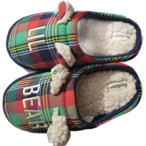 Dearfoams Cozy Comfort Lil Bear Slippers size 2/3