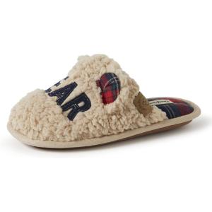 Dearfoams Matching Family Toddler Lil Bear and Baby Bear Retired Colors Slipper(Lil Bear Cream)